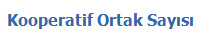 Kooperatif Ortak Say�s�
